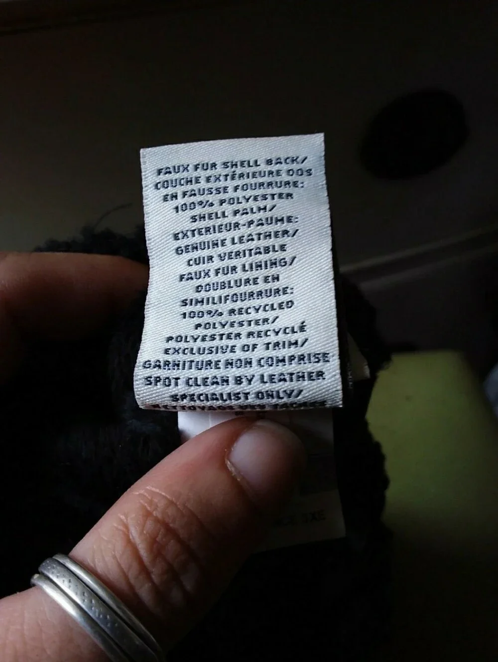 Ugg flip mittens